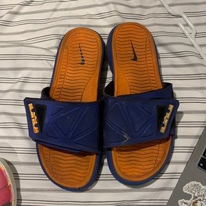 Lebron flip flops